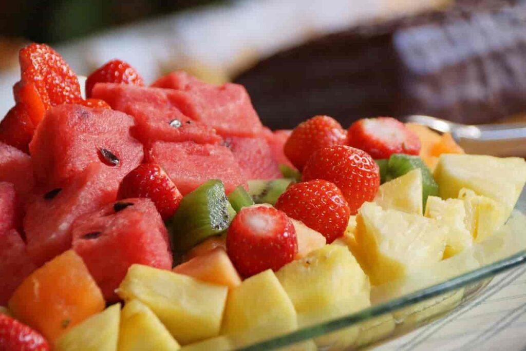 Strawberries Fruit Salad 