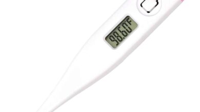 Digital Basal Body Thermometer for Ovulation Tracking, Fertility, Period Tracking and Natural Family Planning, Oral Use Only