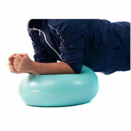 Donut Ball – Durable, Inflatable Exercise Ball for Balance & Stability Training, Yoga, & Pilates Workouts
