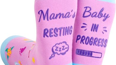 Pregnancy Maternity Gifts for Pregnant Women, Labor and Delivery Socks