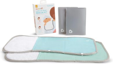 TheraBurpee Colic Fever Rescue Kit with Hot & Cold Therapy Burp Cloths